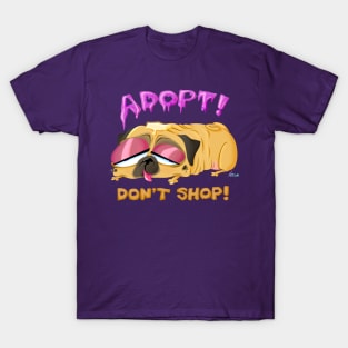 PB&J PUG - Adopt Don't Shop! T-Shirt